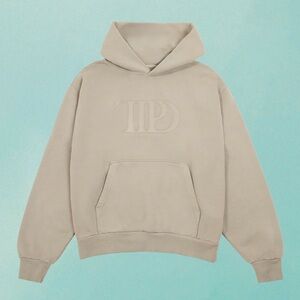 Tortured Poets Department Beige Hoodie